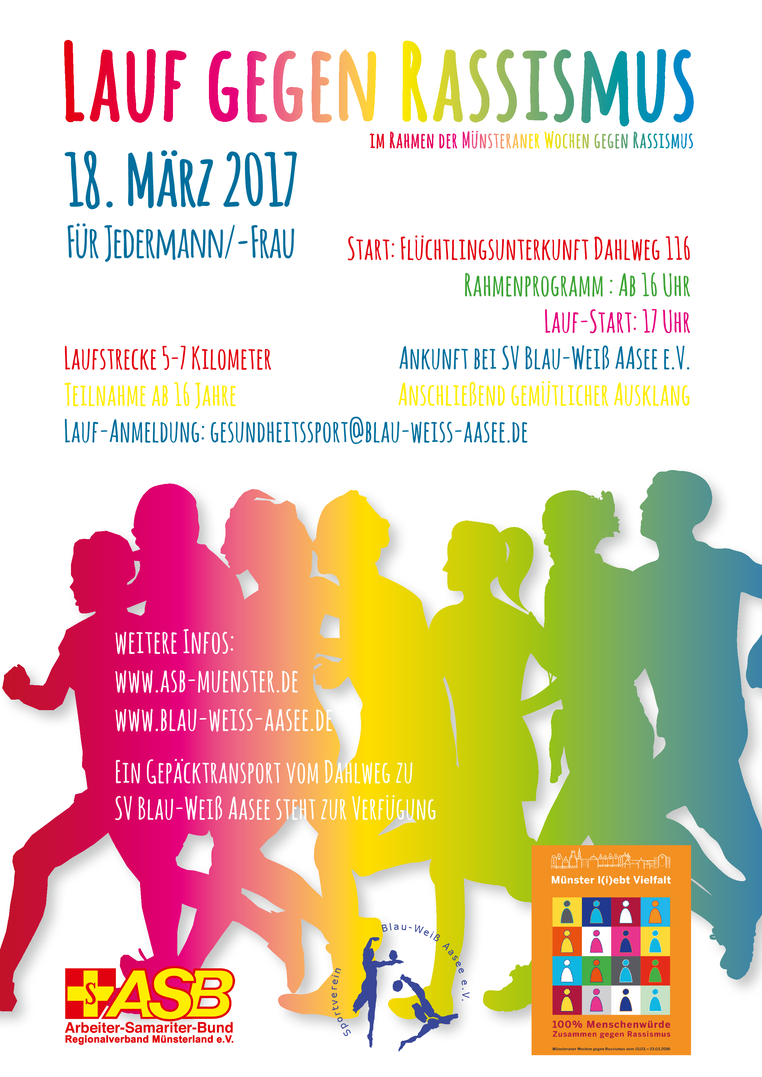 plakat lauf druck a2