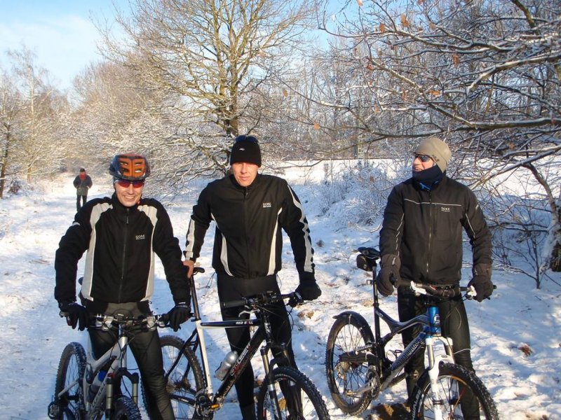 MTB im Schnee